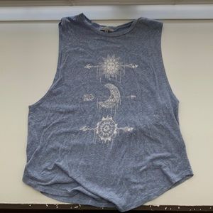 Sleeveless Moon TShirt